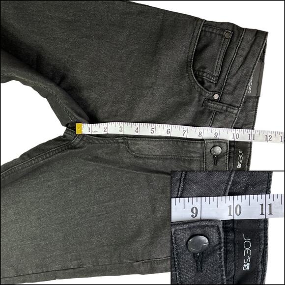 Joe's Jeans The Brixton Straight Narrow Size 18 Black New With Tags - Picture 13 of 15